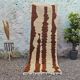 Handmade Beni Ouraine hallway rug, size 75 x 300 cm