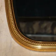 Vintage Victorian Gold Wall Mirror