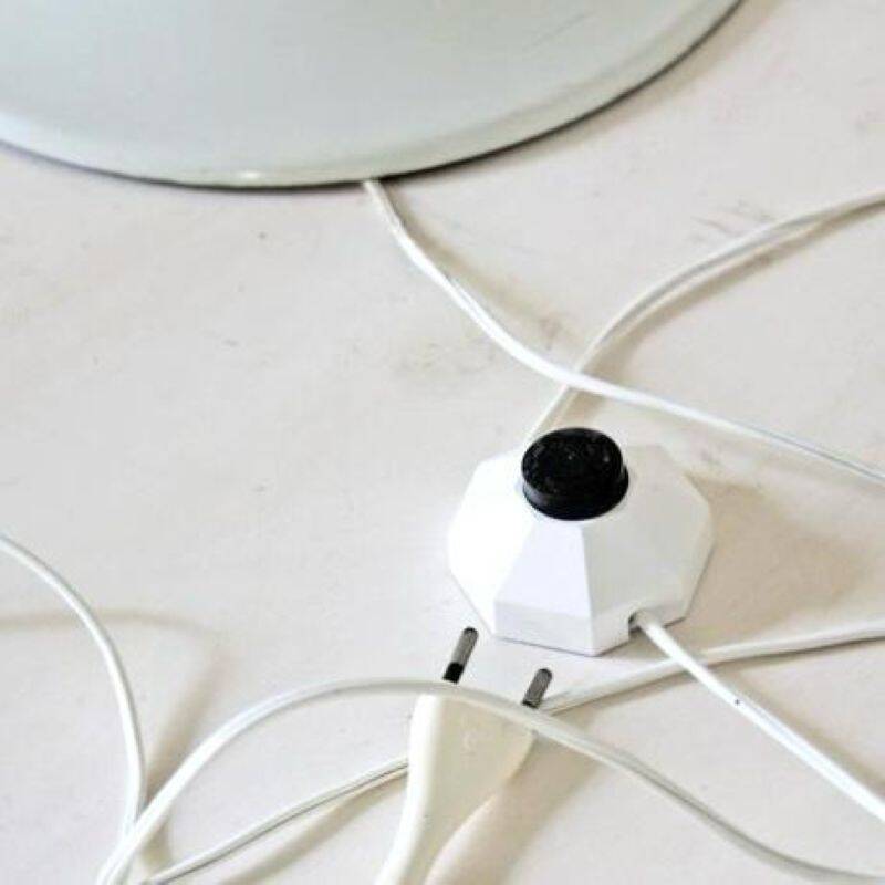 Vintage Italian Floor Lamp, Murano Glass, 1970s