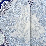 6 New "Trianon" Cotton Satin Napkins