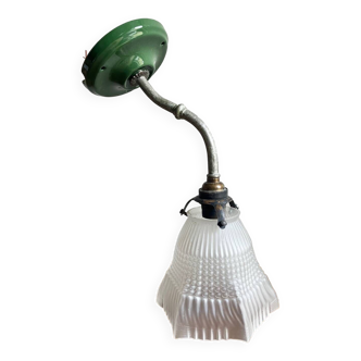 Vintage swan neck wall light