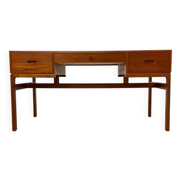 Danish Teak Desk by Arne Wahl Iversen 1950s