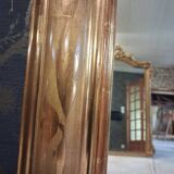 Louis Philippe mirror with pediment 141 x 80