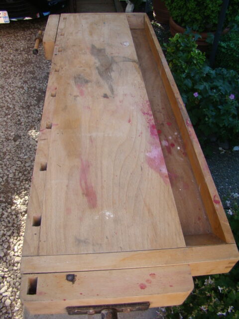 Work table made in GRD 70/80s