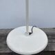 White metal floor lamp reading light 1980