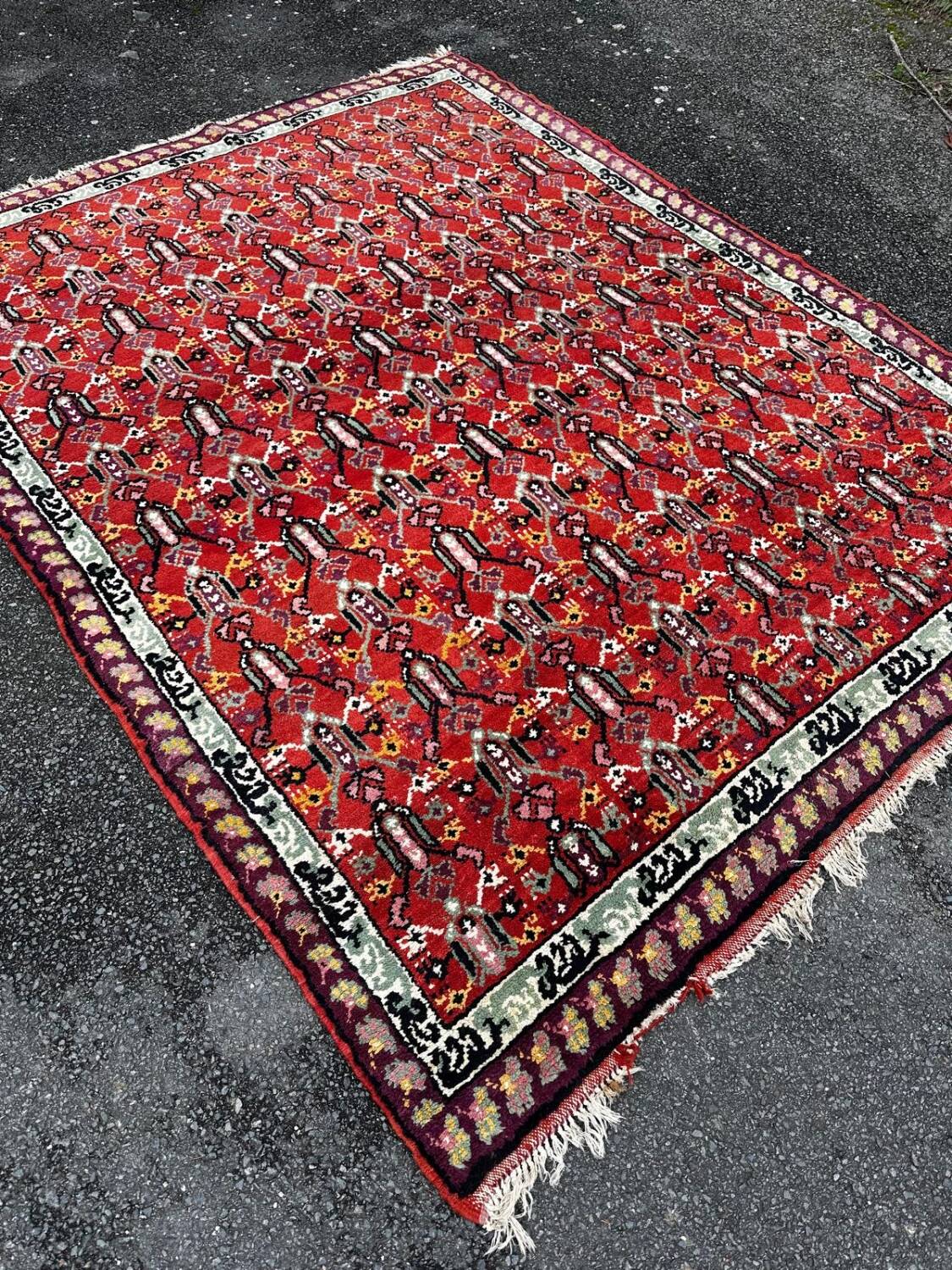 Handmade Tunisian rug