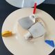 Pair of IKEA ceiling lights, 1980