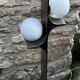 Brutalist floor lamp