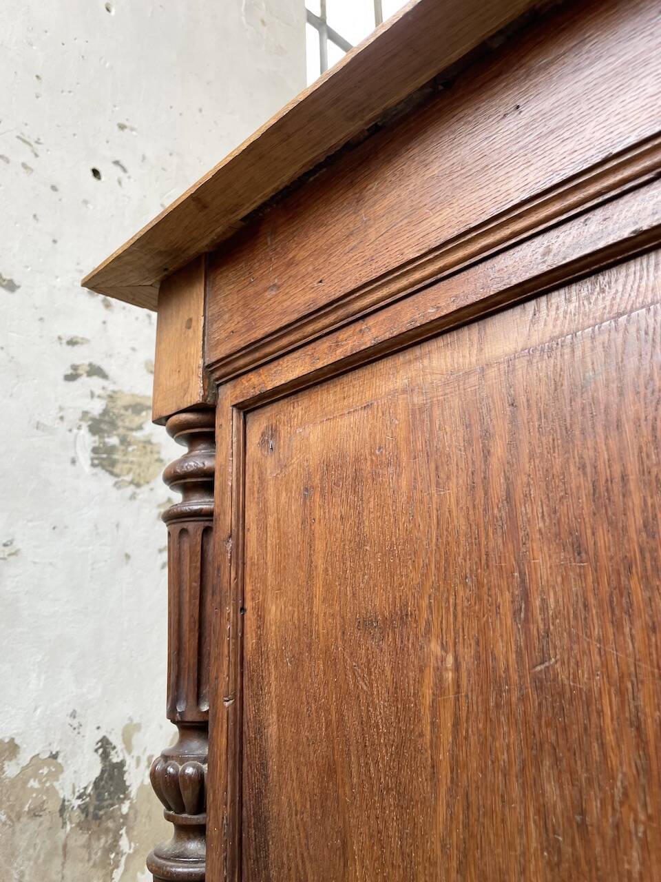 Comptoir en chêne drapier chêne 1900