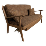 Vintage Scandinavian style bench