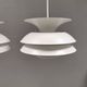 A set of hanging lamps, danish from the 1980s.