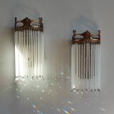 Pair of tassel sconces
