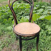 Pair of bistro-style chairs