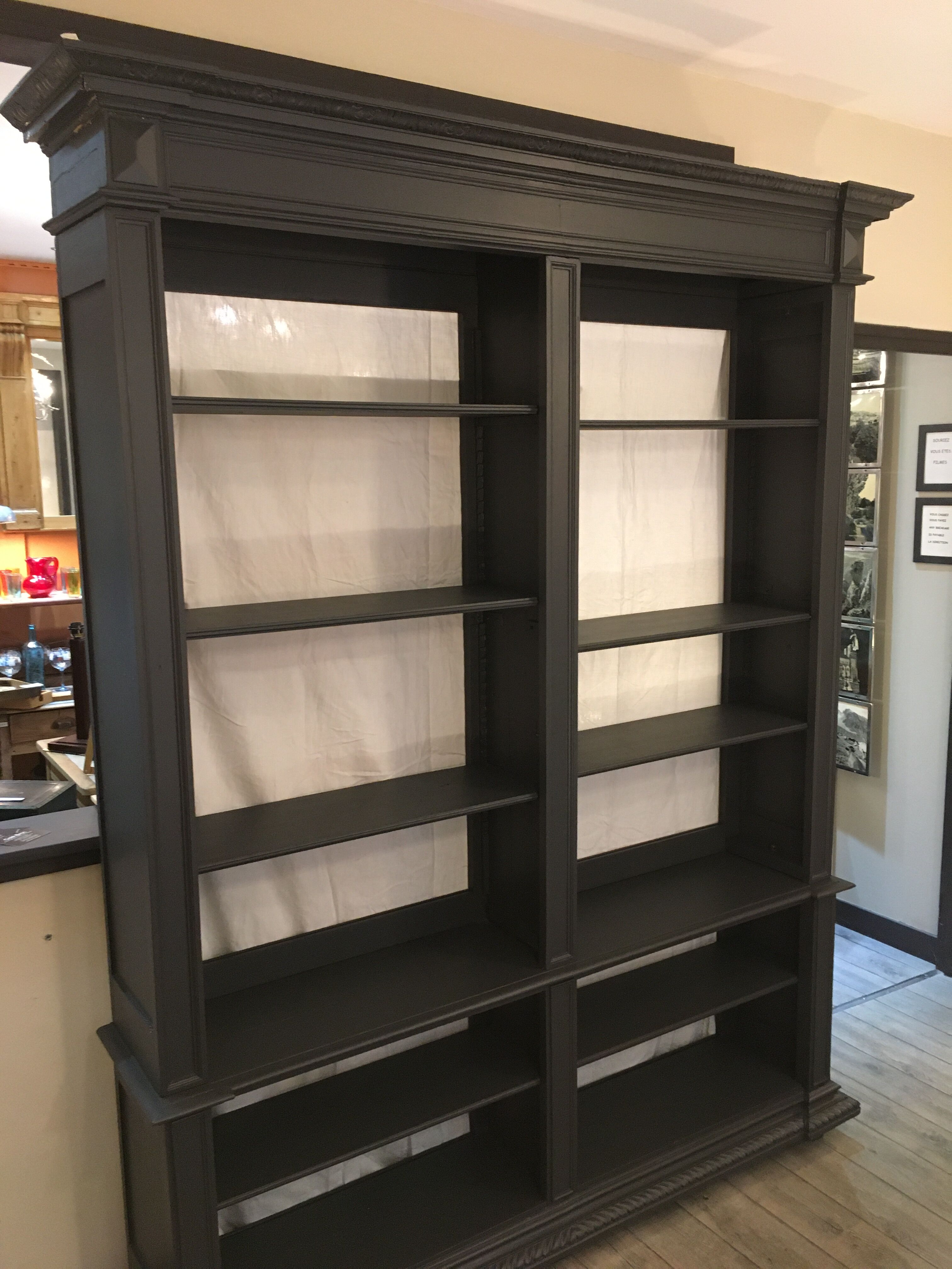 Old Louis XVI style library