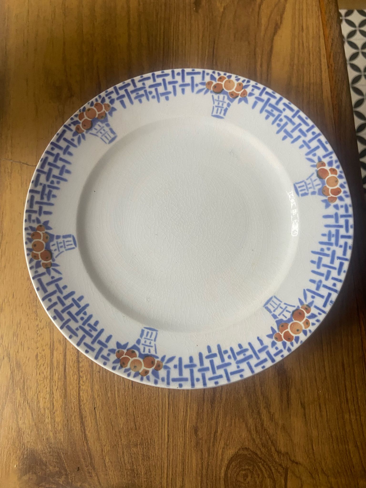 Pair of ceramic cups from St Amand 50s