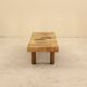 Coffee table attributed to Roger Capron, model "Pain Brulé", France, 1970.