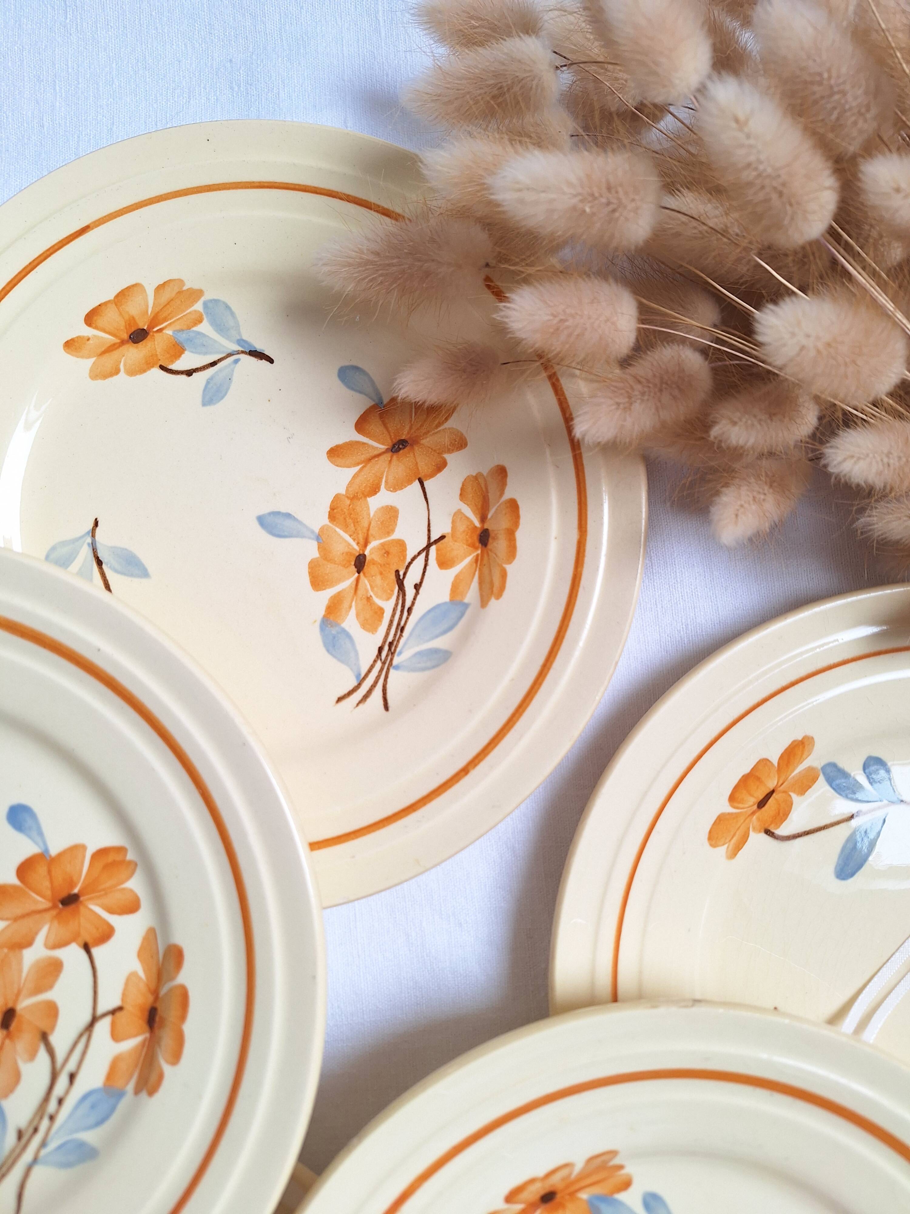 Vintage dessert plates