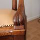 Natural wooden desk