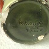 Fernand elchinger ceramic vase, fern model, 1950s