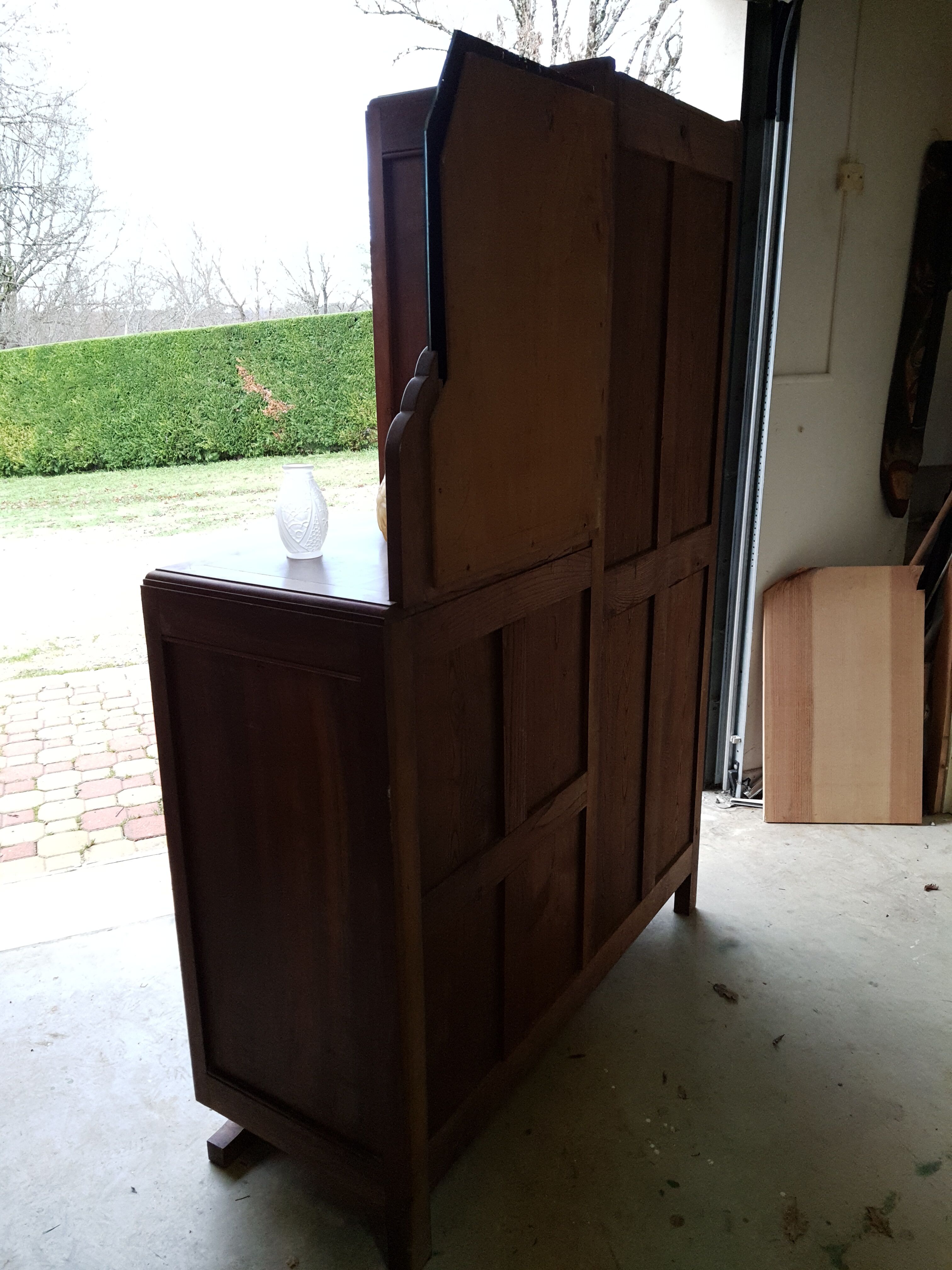 Vintage asymmetrical Parisian wardrobe