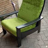 Vintage reclining armchair