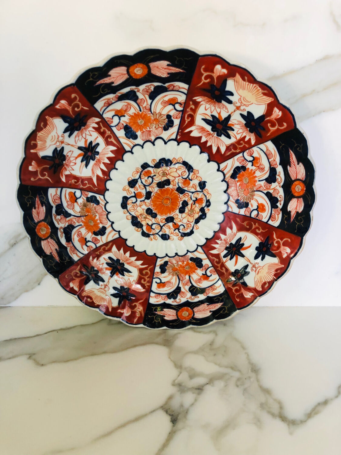 Dish Imari XIXth Japan