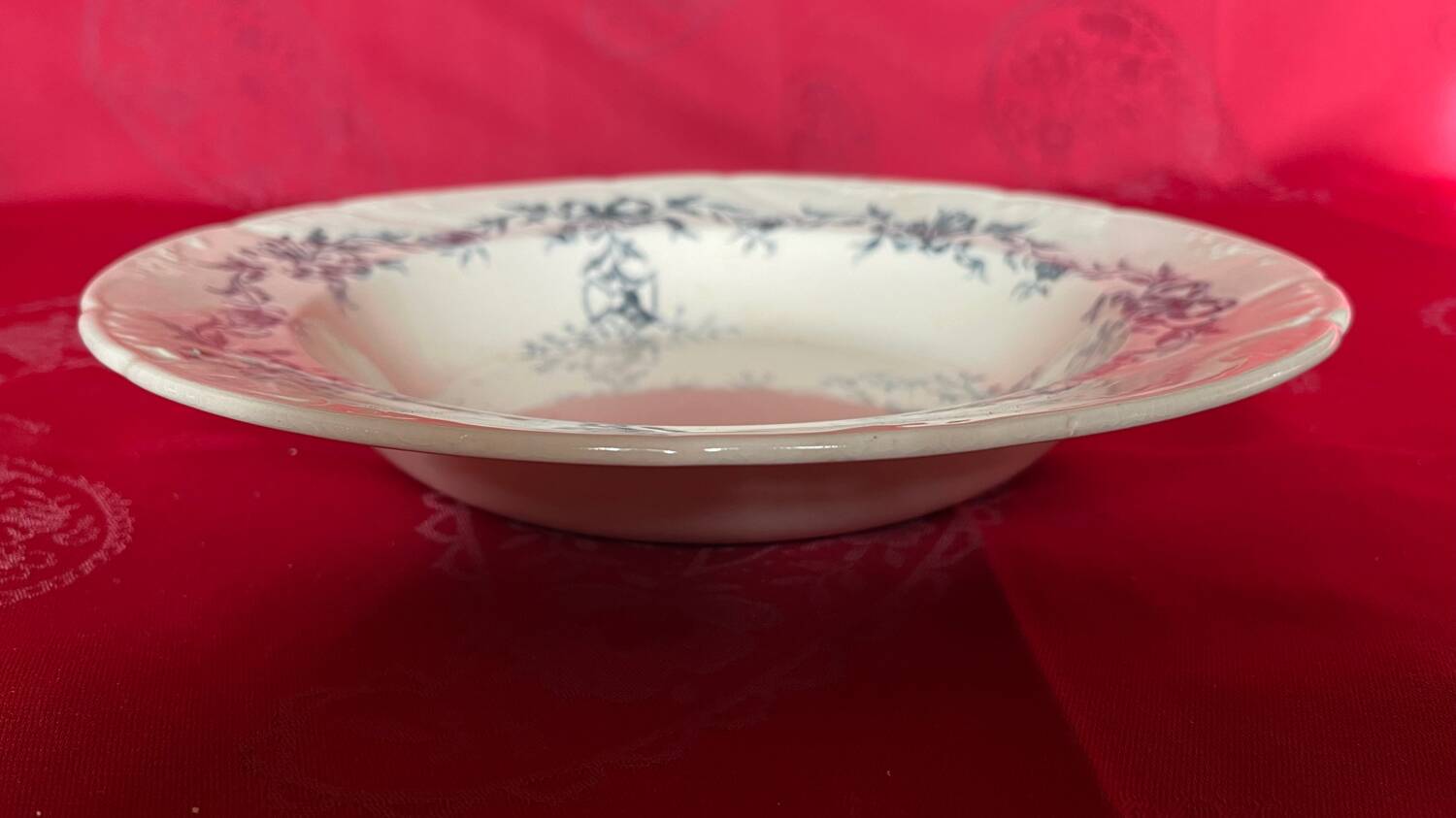 hollow dish WAA and co 19th century