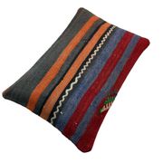 Housse de coussin vintage turque faite à la main, 30 x 50 cm