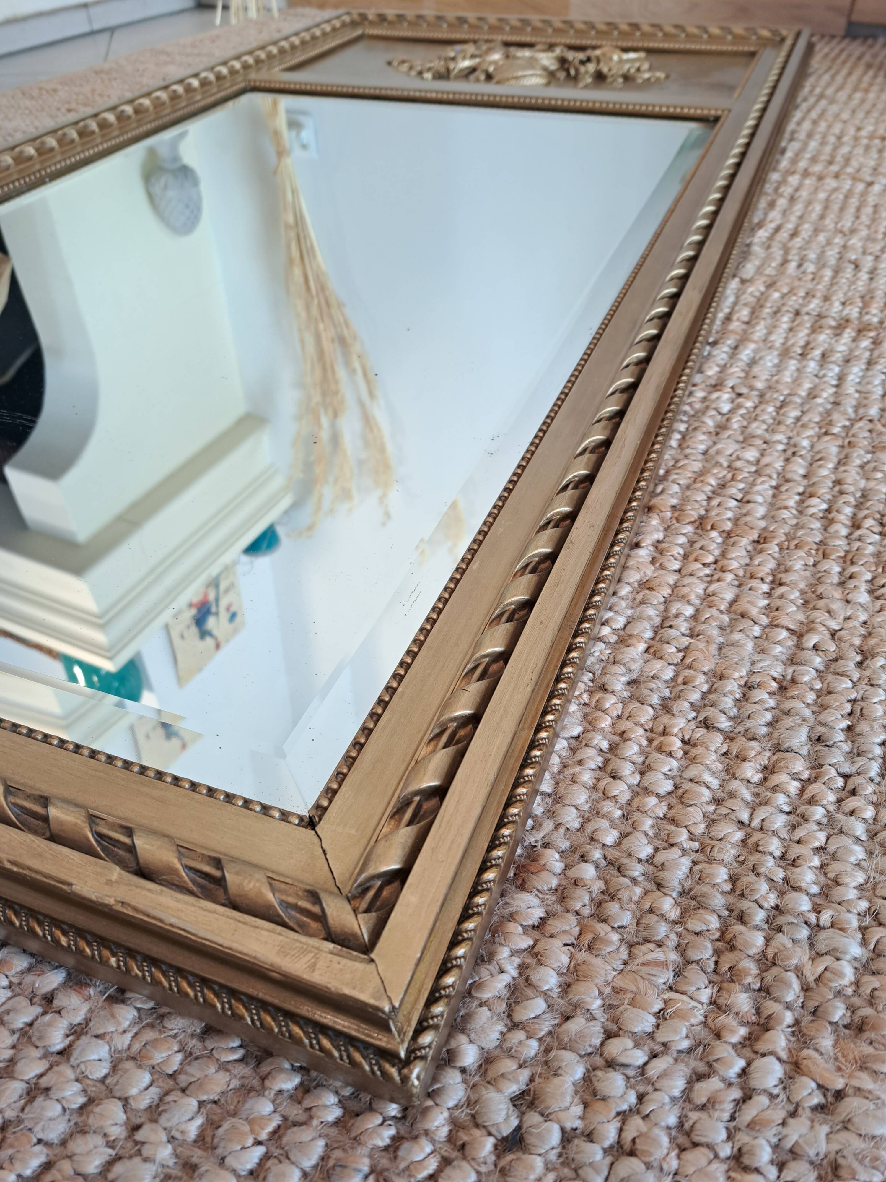 Trumeau mirror in Louis XVI style