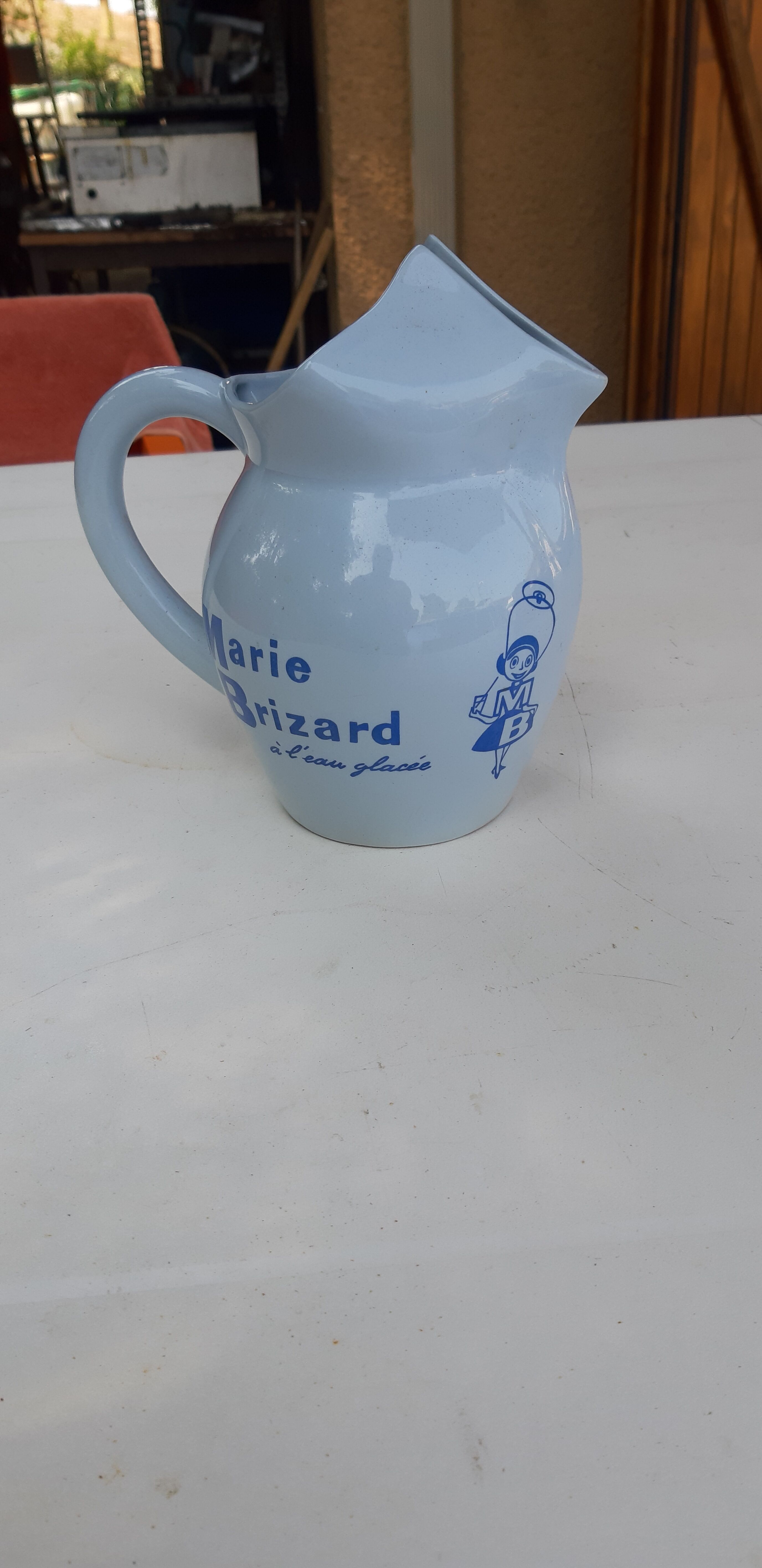 Pitcher Marie Brizard Digoin Sarregueminnes