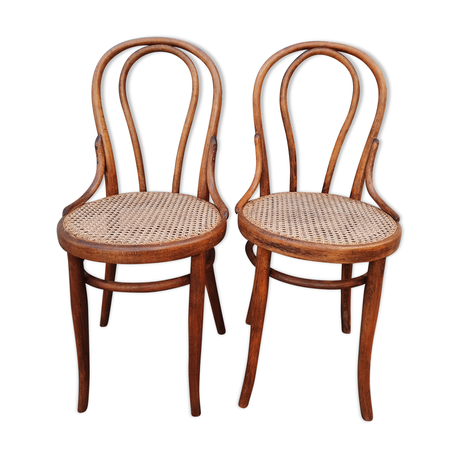 Paire de chaises bistrot Thonet