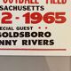 Affiche de Concerts Rock The ROLLING STONE Première Apparition USA 1965