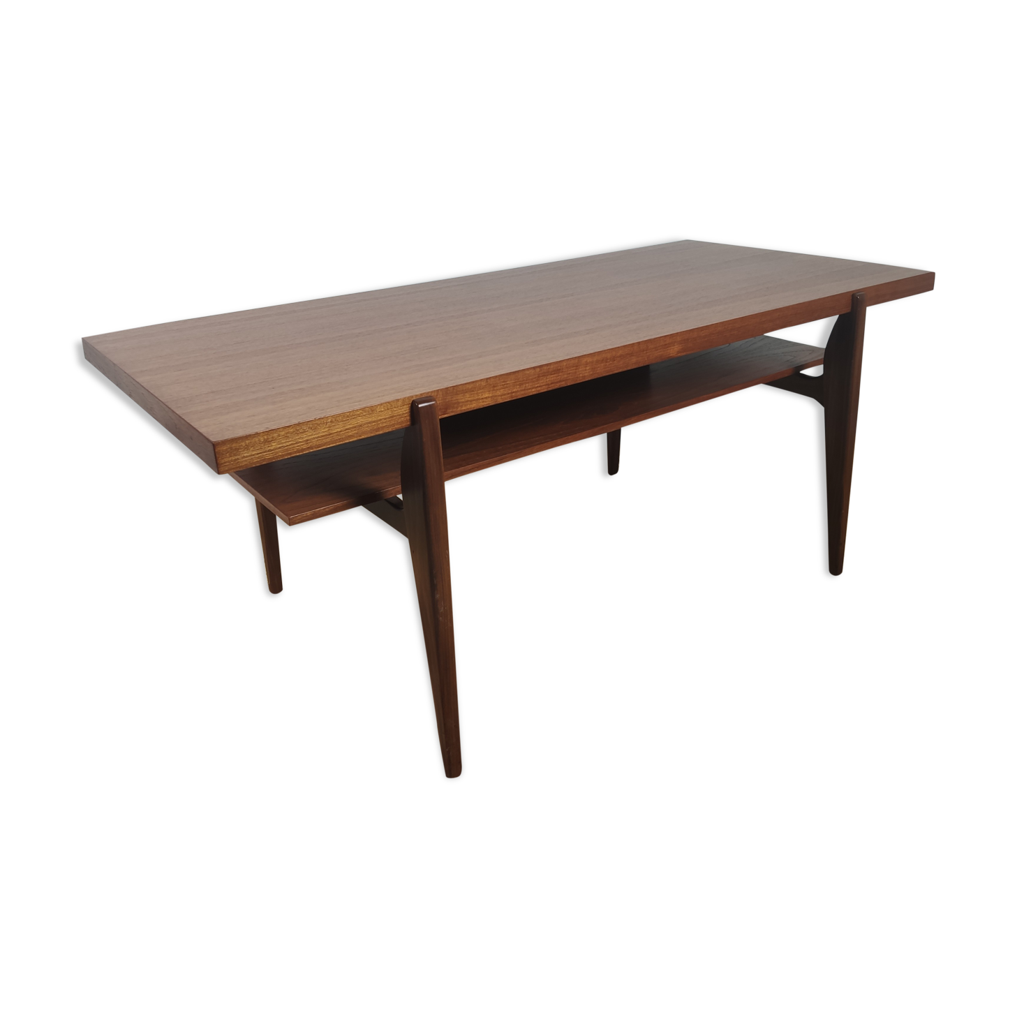 Scandinavian coffee table in teak, 1960s