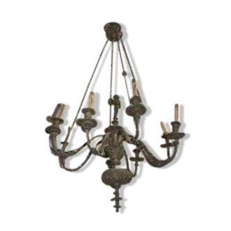 Bronze chandelier