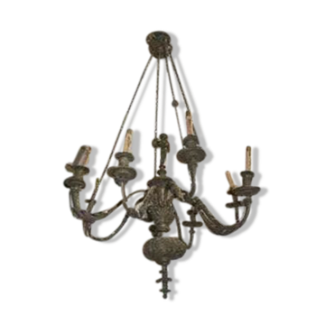 Bronze chandelier