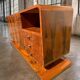 Art Deco walnut sideboard / cabinet, 1930s–1940s, Central Europe