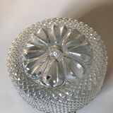 Vintage moulded glass ceiling light