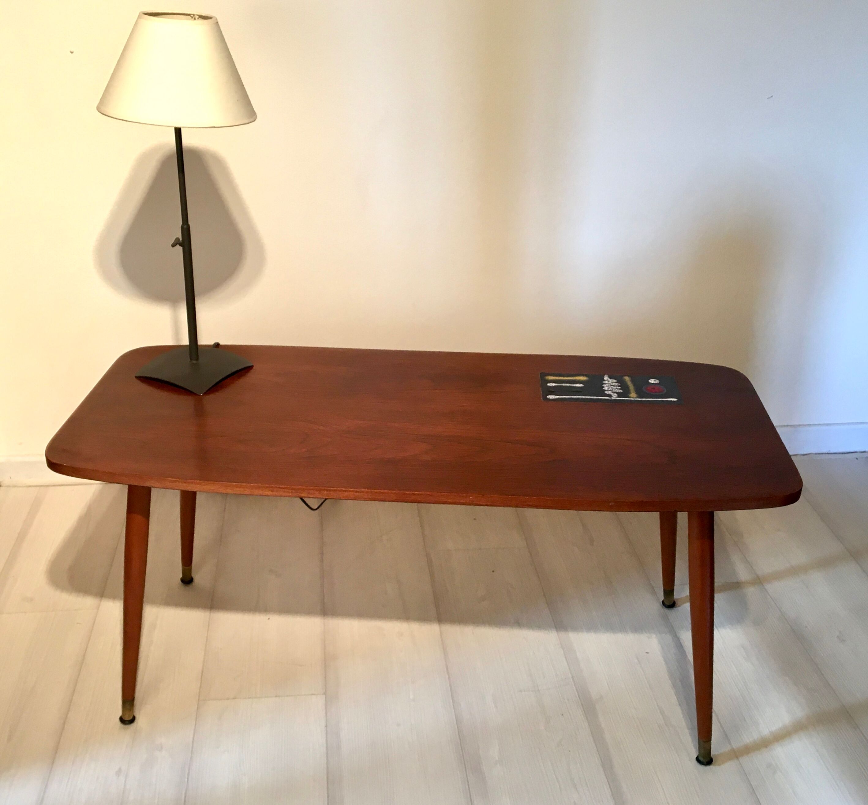 Scandinavian vintage teak coffee table