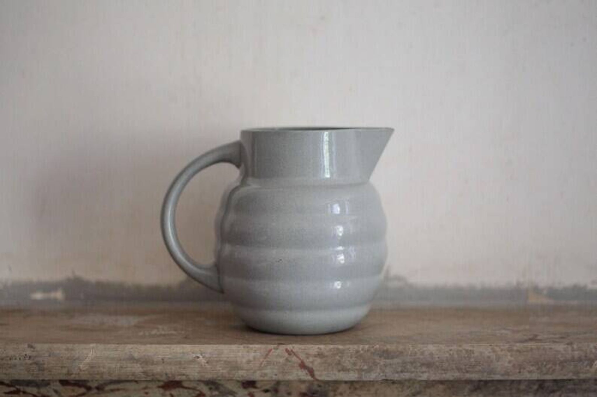 Ceramic pitcher Digoin, Art Deco pitcher, jug, kitchen, collection, pitcher