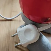 "Fjorton" red lamp by Tatsuo Konno for IKEA – Vintage 1990