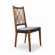Renovated vintage 1960s teak Scandinavian chairs