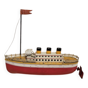 Paquebot Jep Tôle Lithographiée