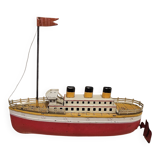 Jep Ocean Liner Lithographed Tin