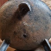 Set of antique cast iron pots (cauldrons), France, 1880–1900