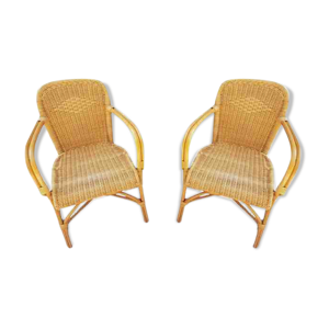 paire de fauteuils en - 1970