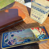 Tin box décor seaside