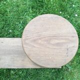 Wooden bench
