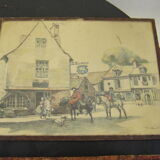 Set of four prints