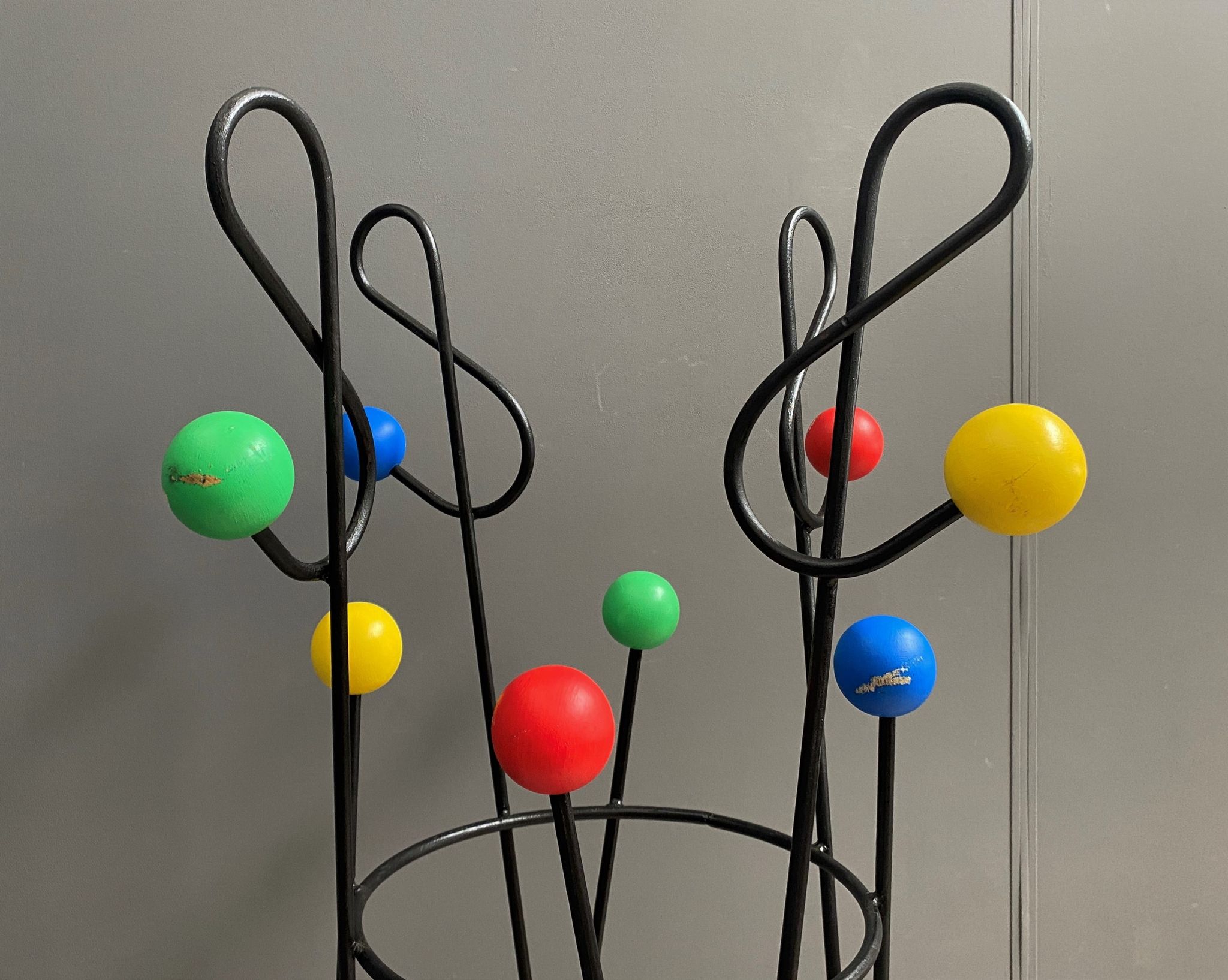 Mid century coat rack, 1950s
