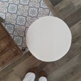 Fabric pouf buckle, end of sofa